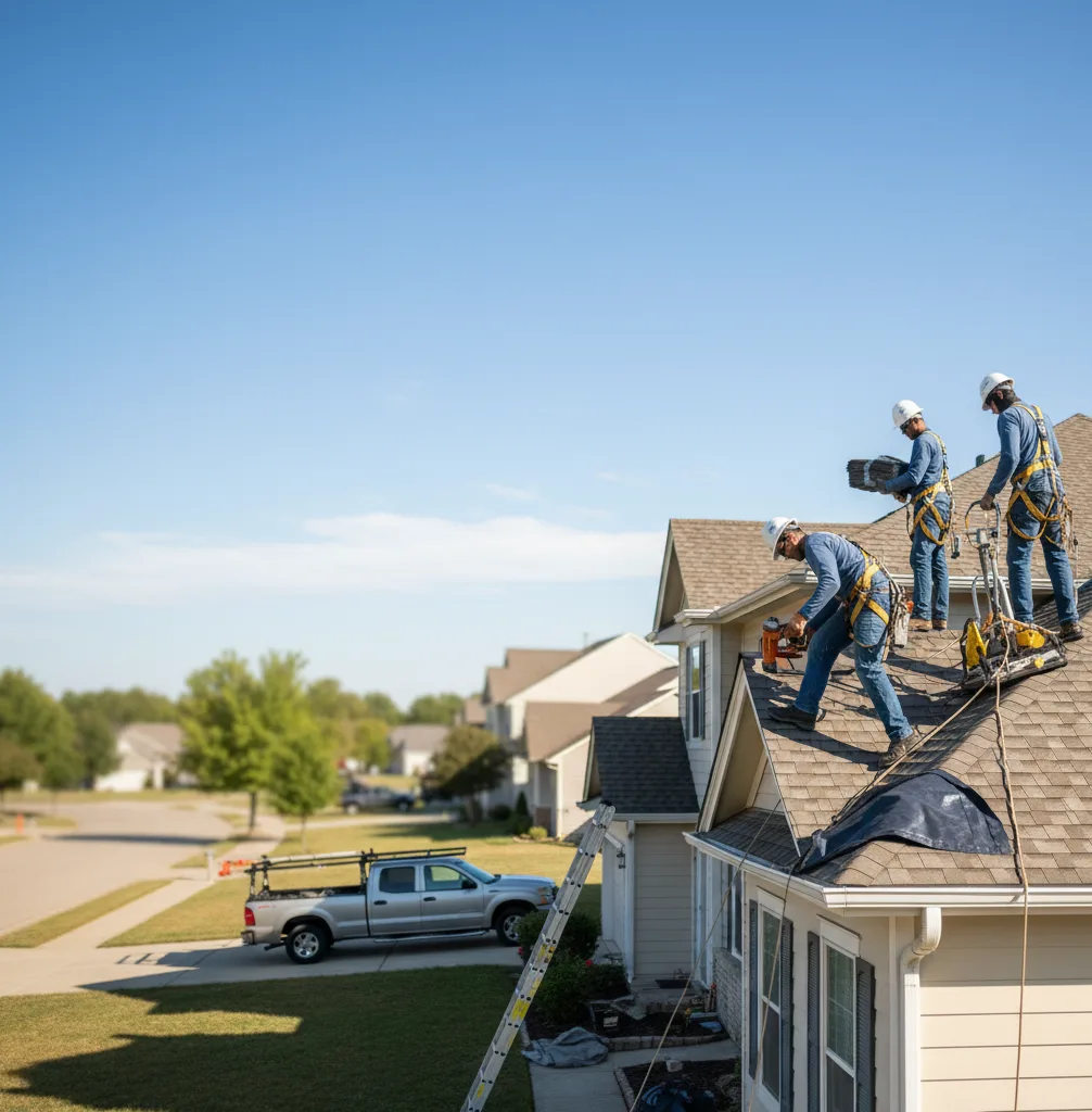 Roof Repair in Cunningham
